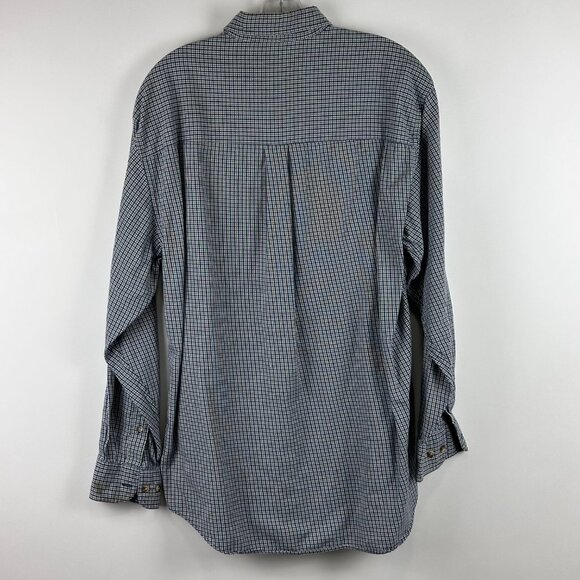 Croft & Barrow Men's Plaid Button Down Long Sleeve Casual Shirt - Picture 5 of 6